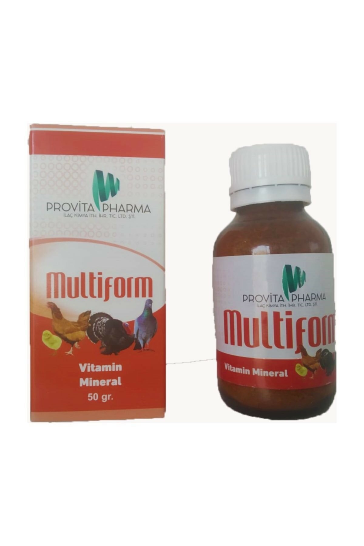 MULTIFORM VİTAMİN MİNERAL PREMİKS 50 GRAM 