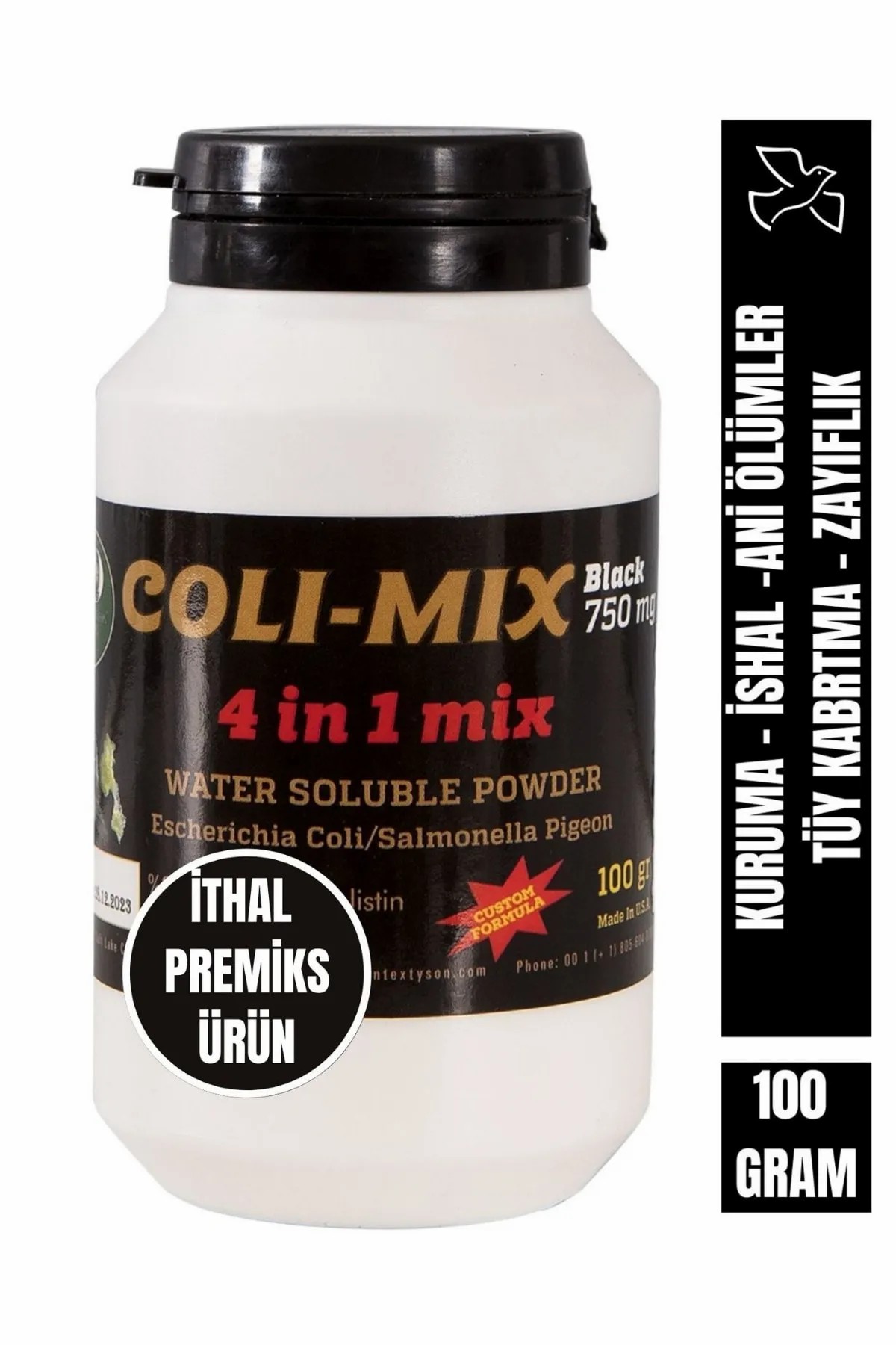 Colimix 4 in 1 mix 100 gram PREMİKS