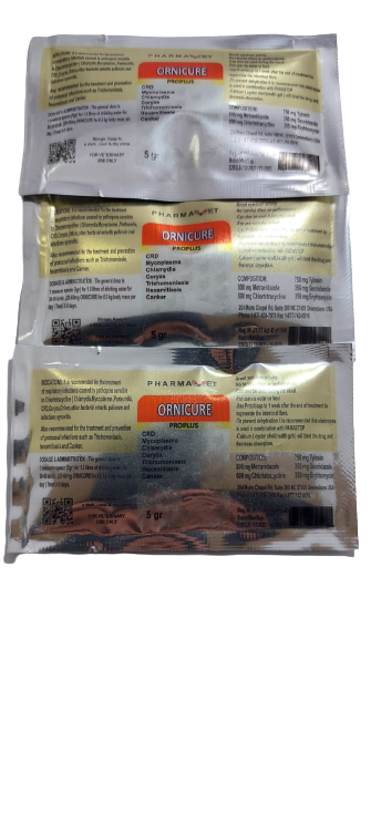 PHARMAVET ORNİCURE PROPLUS  5 GRAM PREMIKS 